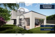 Vizualizácia exteriéru – Rezidencia Tvarožná