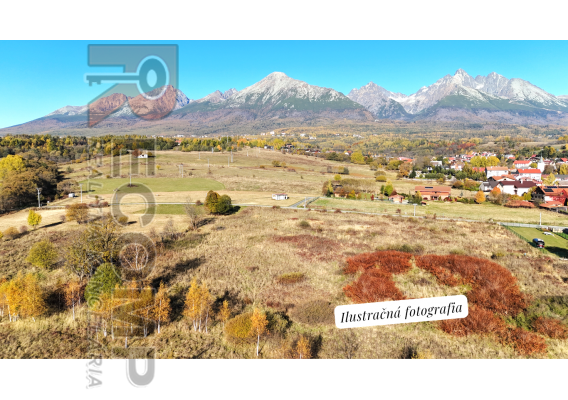 Obrázok pre Lukratívny stavebný pozemok 2070 m2 v prestížnej lokalite Beverly (Vysoké Tatry)