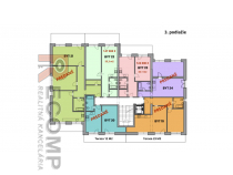 Obrázok pre VÝRAZNÁ ZĽAVA - 3-izbové byty s terasou a parkovacím miestom v obci Mlynčeky