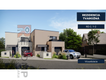 Vizualizácia exteriéru – Rezidencia Tvarožná