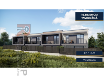 Vizualizácia exteriéru – Rezidencia Tvarožná
