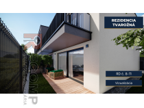Vizualizácia exteriéru – Rezidencia Tvarožná