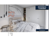 Vizualizácia interiéru – Rezidencia Tvarožná