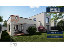 Vizualizácia exteriéru – Rezidencia Tvarožná